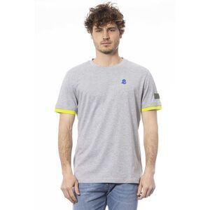 Invicta Gray Cotton Men Men's T-Shirt